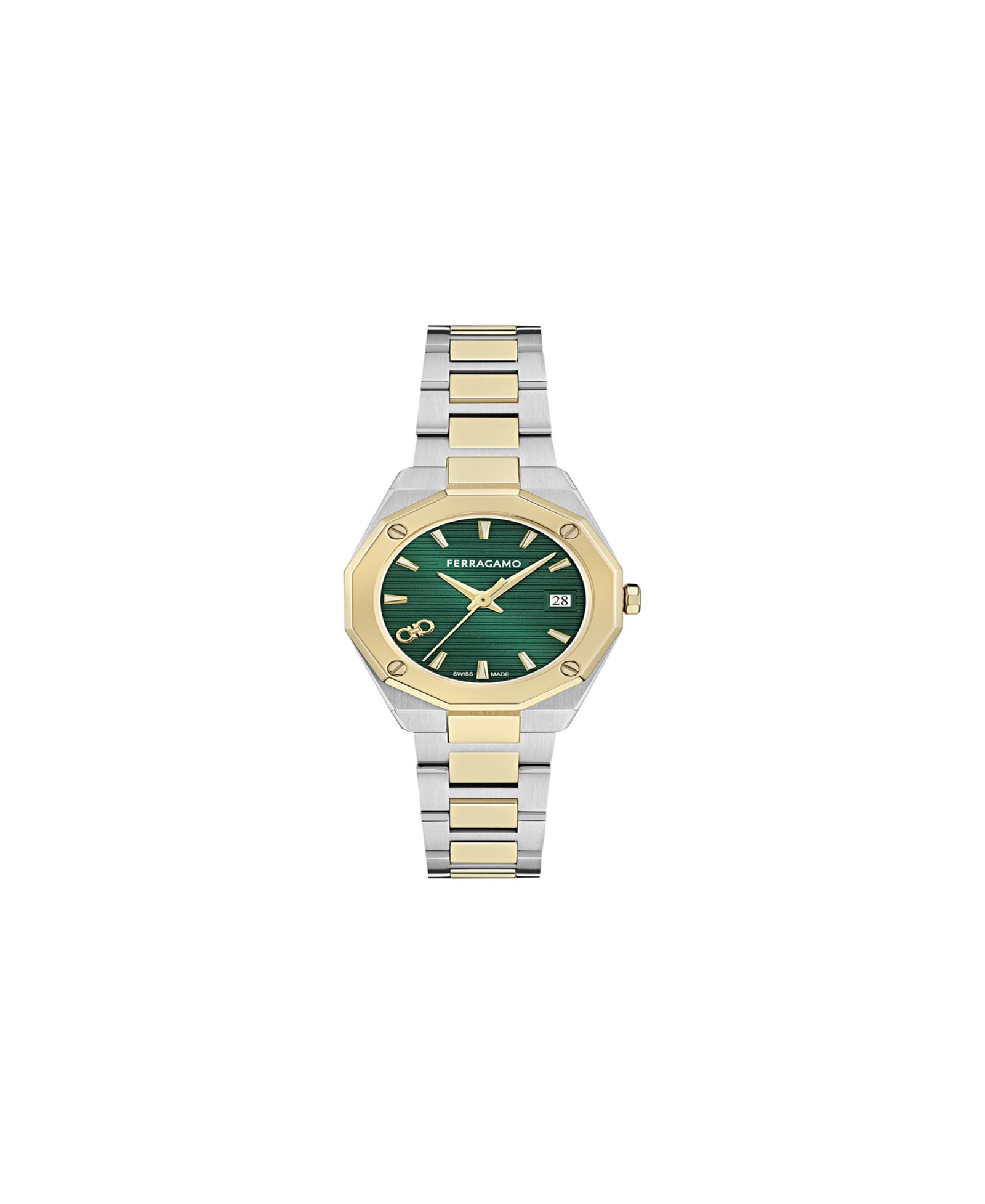 Женские наручные часы Ferragamo Two-Tone Stainless Steel, 28mm