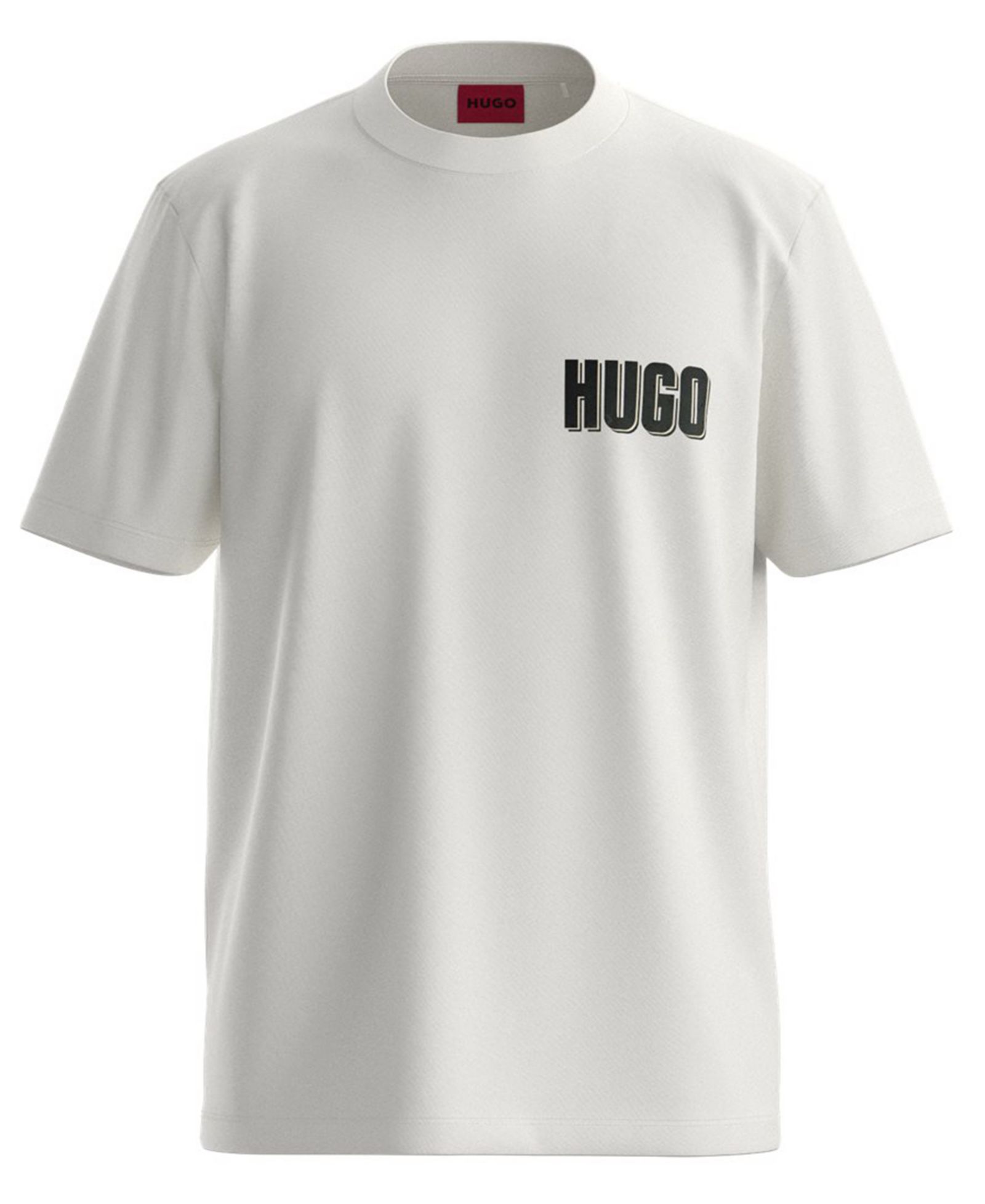 Hugo by Hugo Boss Men's Derlyns Graphic Print Crewneck Cotton T-Shirt