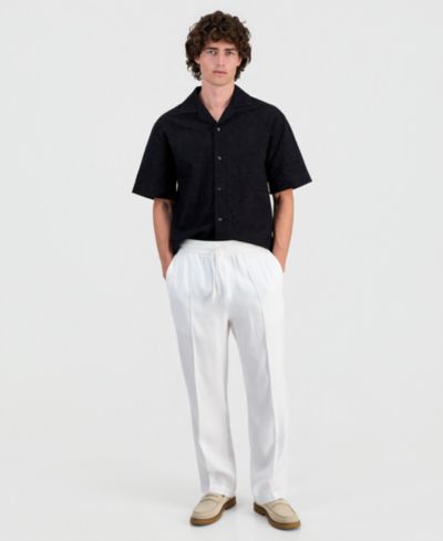 HUGO by Hugo Boss Men's Cino Linen Trousers
