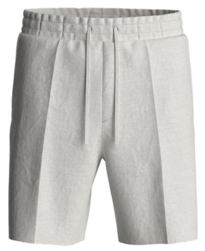 Шорты Hugo Boss Men's Regular-Fit Linen Drawstring