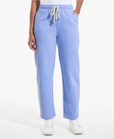 Lands' End Women's Serious Sweats High Rise Barrel Pants