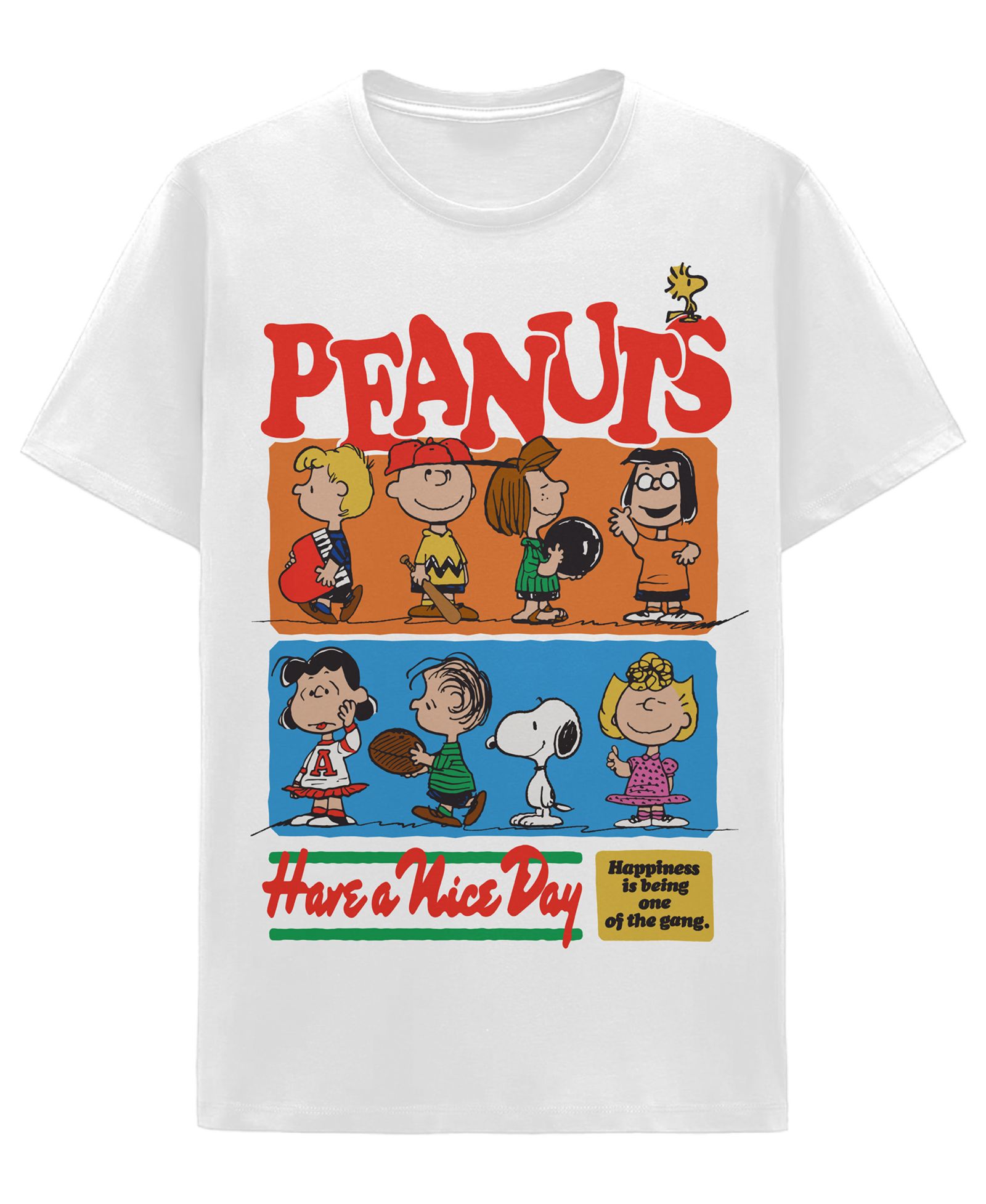 Hybrid Apparel Snoopy Peanuts Have a Nice Day Men's Short-Sleeve T-Shirt