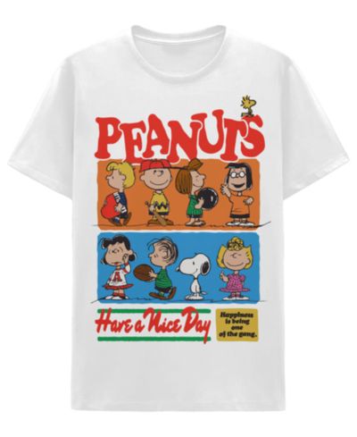 Hybrid Apparel Snoopy Peanuts Have a Nice Day Men's Short-Sleeve T-Shirt