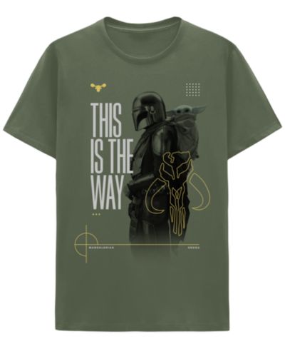 Hybrid Apparel Men's Mandalorian This Is The Way Graphic T-Shirt