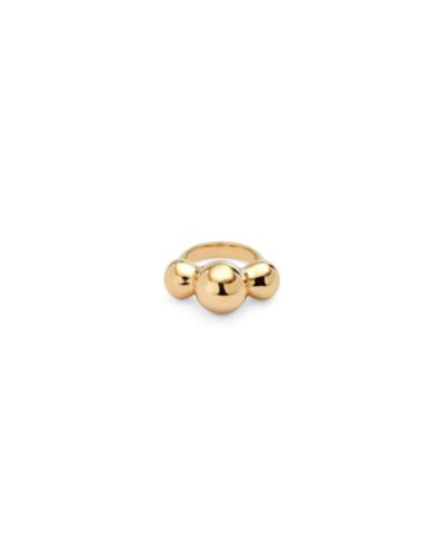 Кольцо UNOde50 Three Central Ball Ring
