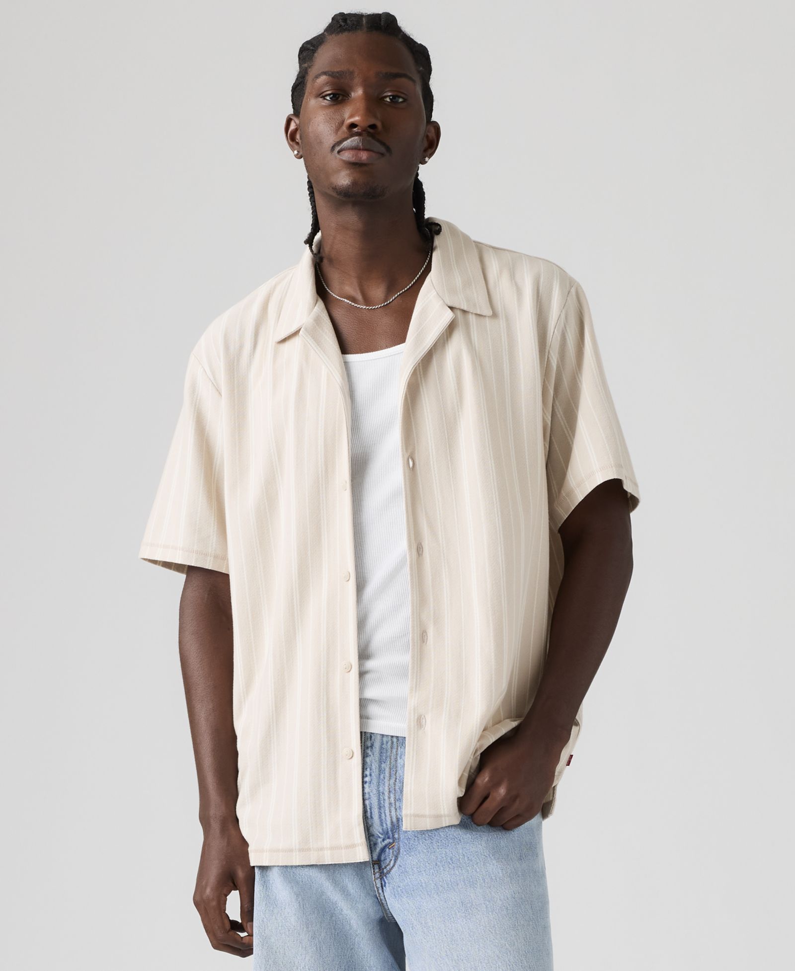 Levi's Мужская рубашка wood side camp shirt