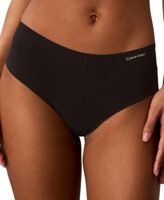 Calvin Klein Women's Invisibles Seamless Microfiber Stretch Hipster Panty, QD5414