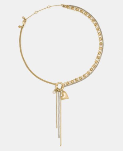 kate spade new york Two-Tone Chain Reaction Pendant Necklace