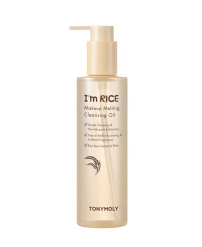 TONYMOLY I'm Rice Makeup Melting Cleansing Oil, 7.27 oz.