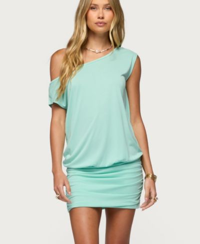 Женское мини-платье Edikted Marya Off Shoulder Ruched