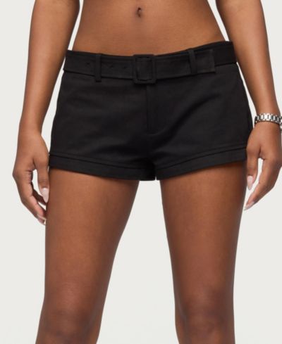 Женские шорты Edikted Thea Twill Low Rise