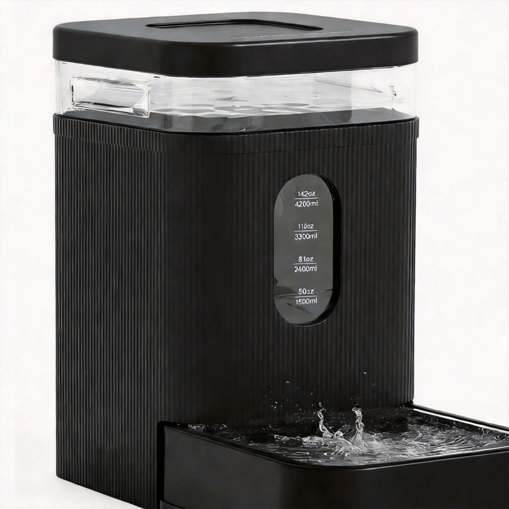 Automatic Gravity-Fed Pet Water Dispenser with Maifan Stone Filter