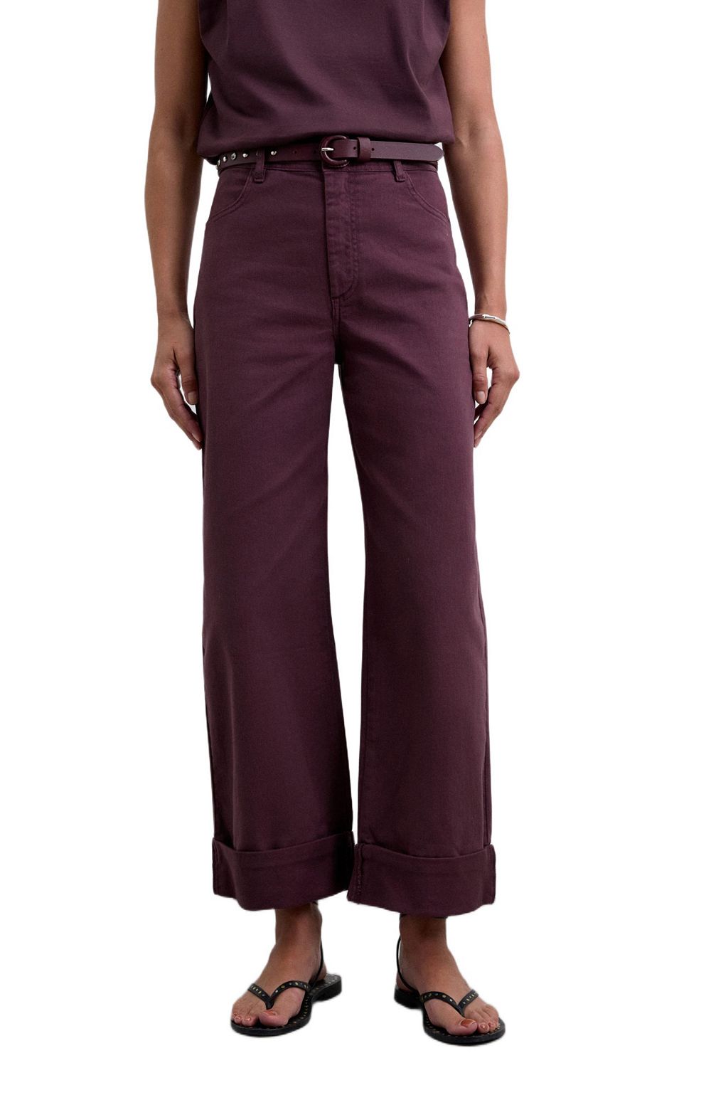 Женские джинсы Scalpers Folded Denim Pant