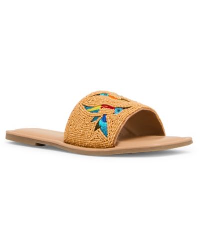 Женские сандалии Anne Klein Brianne Beaded Slide Flat