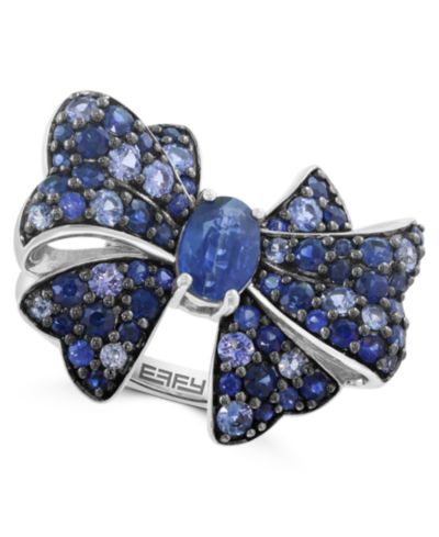 Кольцо EFFY Collection Sapphire (2-7/8 ct. t.w.) Sterling Silver