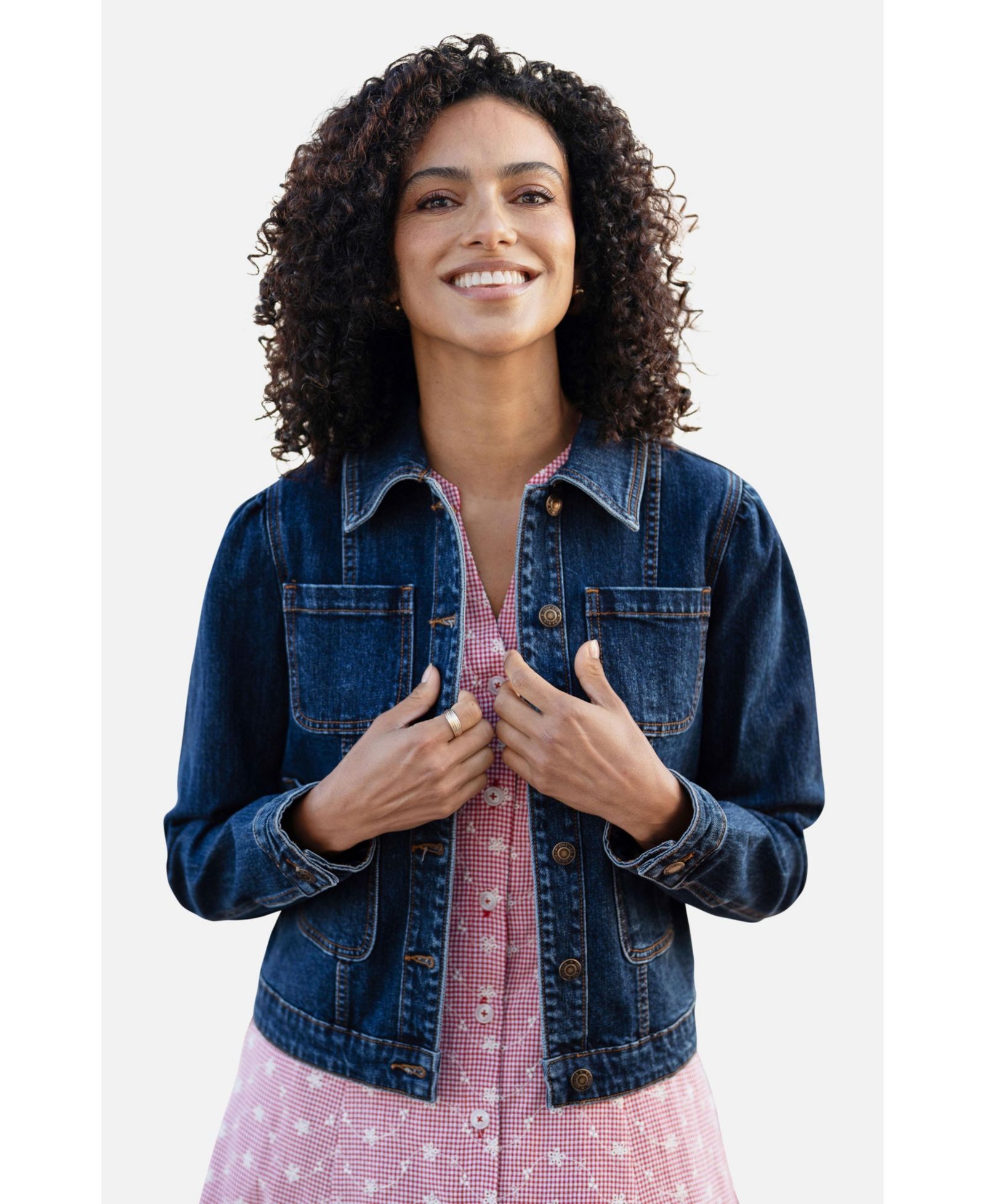 Женский джинсовый жакет Yumi Stretch Denim