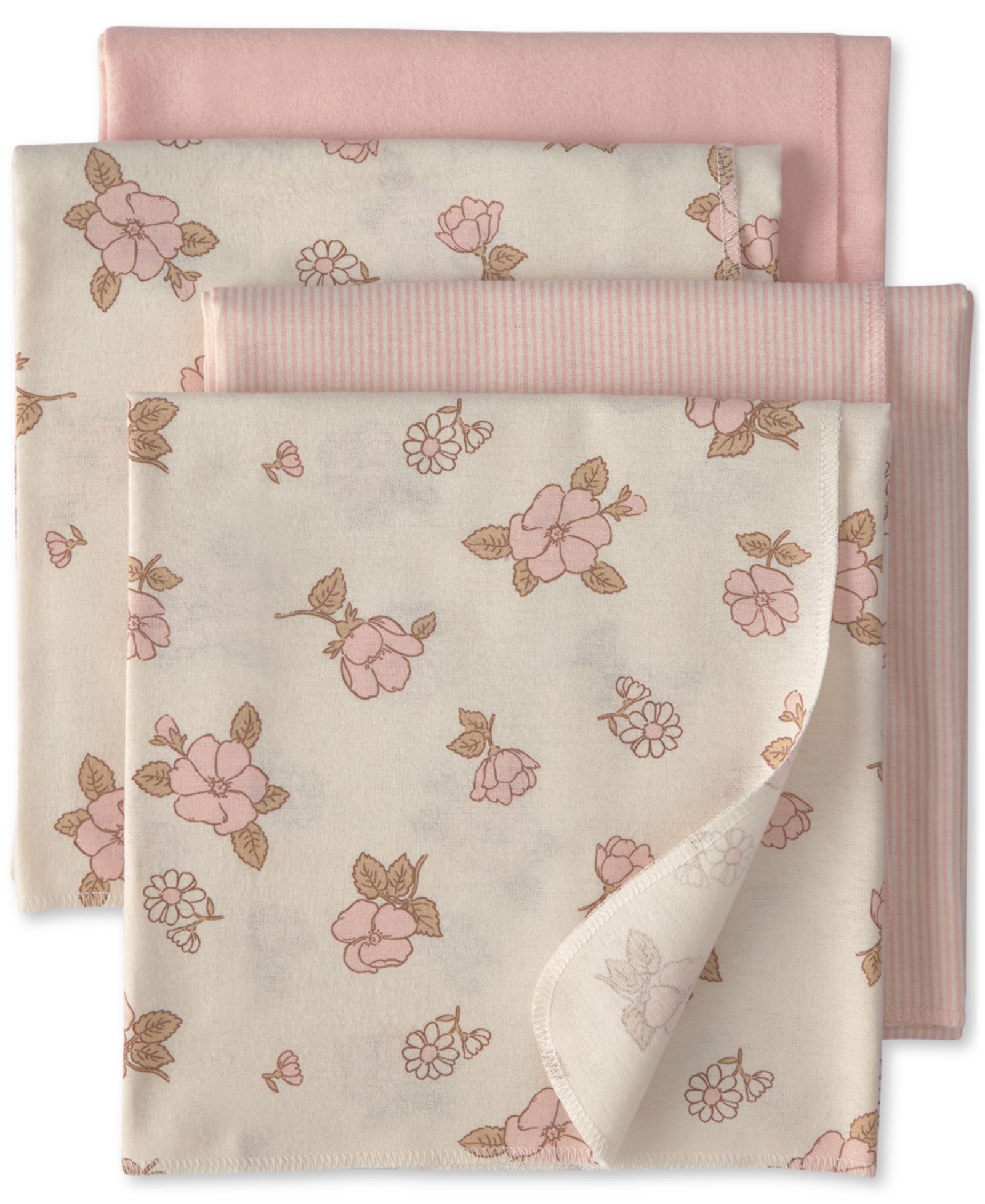 Детские пеленки Carter's Flowers Receiving Blankets, 4-Pack