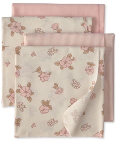Детские пеленки Carter's Flowers Receiving Blankets, 4-Pack
