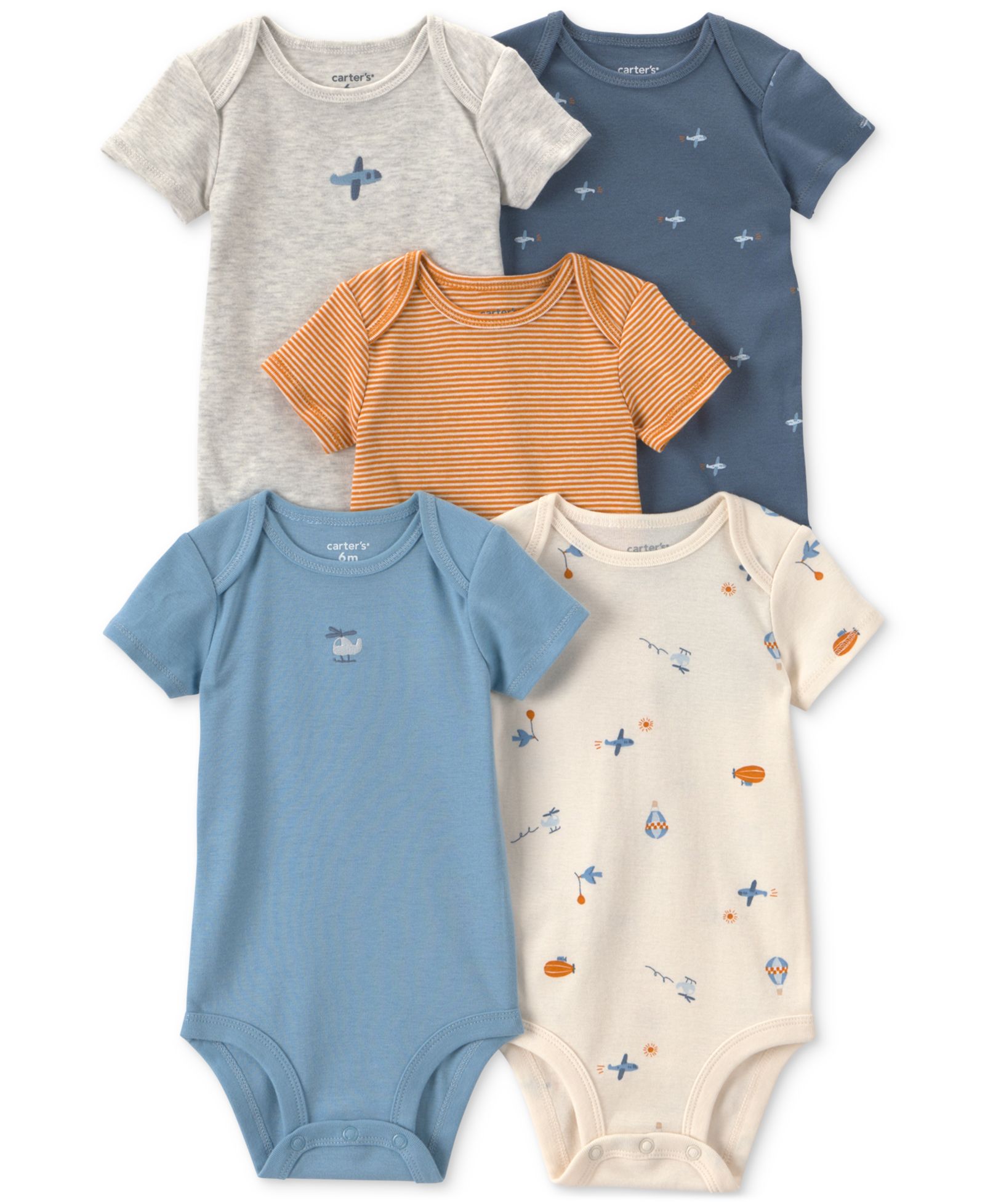 Carter's боди для новорожденных, 5 шт.