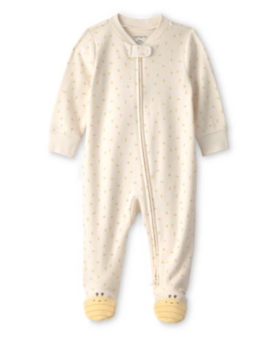 Carter's Детское Bee 2-Way Zip Sleep & Play