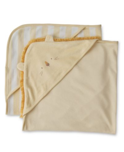 Carter's Детские Lion Terry Towels, 2-Pack
