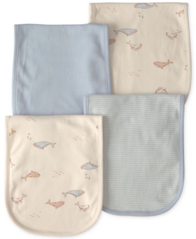Пеленки для кормления Carter's Baby Boys' Whale, 4 шт