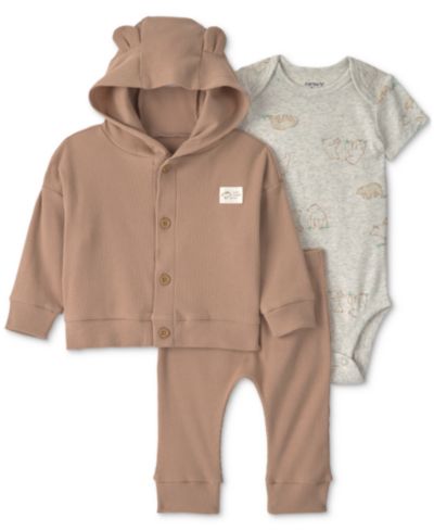 Carter's Детский набор для мальчиков: боди, кардиган и брюки, 3 предмета