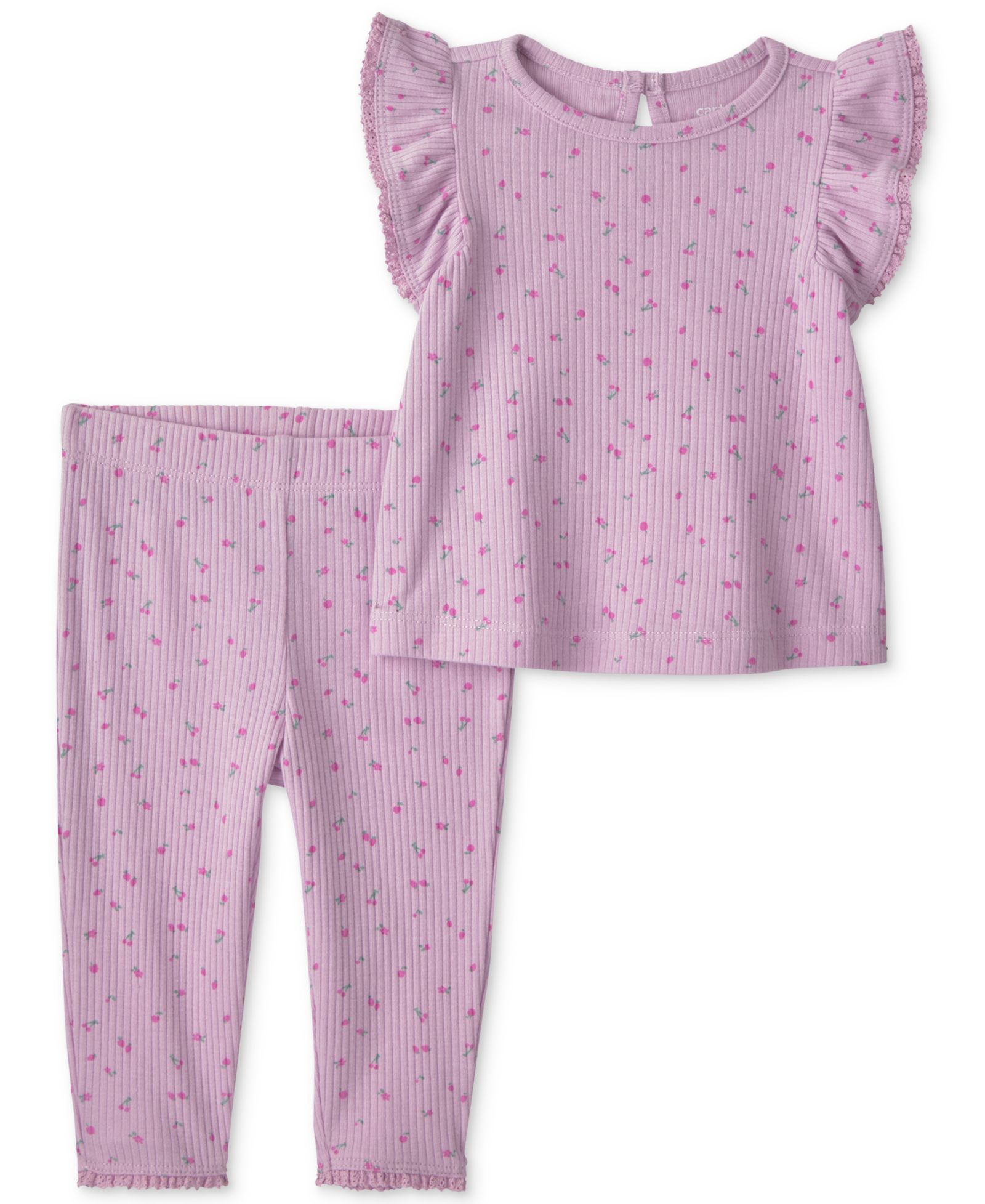 Carter's Детский комплект из топа и брюк Cherry Short-Sleeve