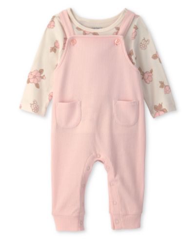 Carter's Baby Girl's Floral Bodysuit and Overall 2-Piece Set
