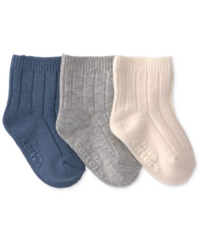 Carter's Детские Crew Socks, 3-Pack