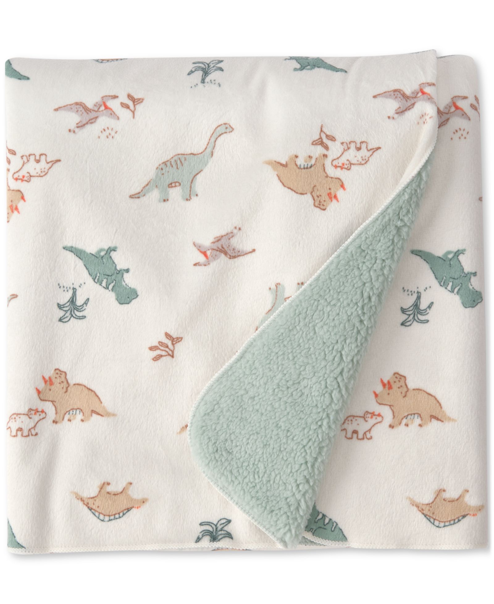 Carter's Baby Boys' Dinosaur Plush Blanket
