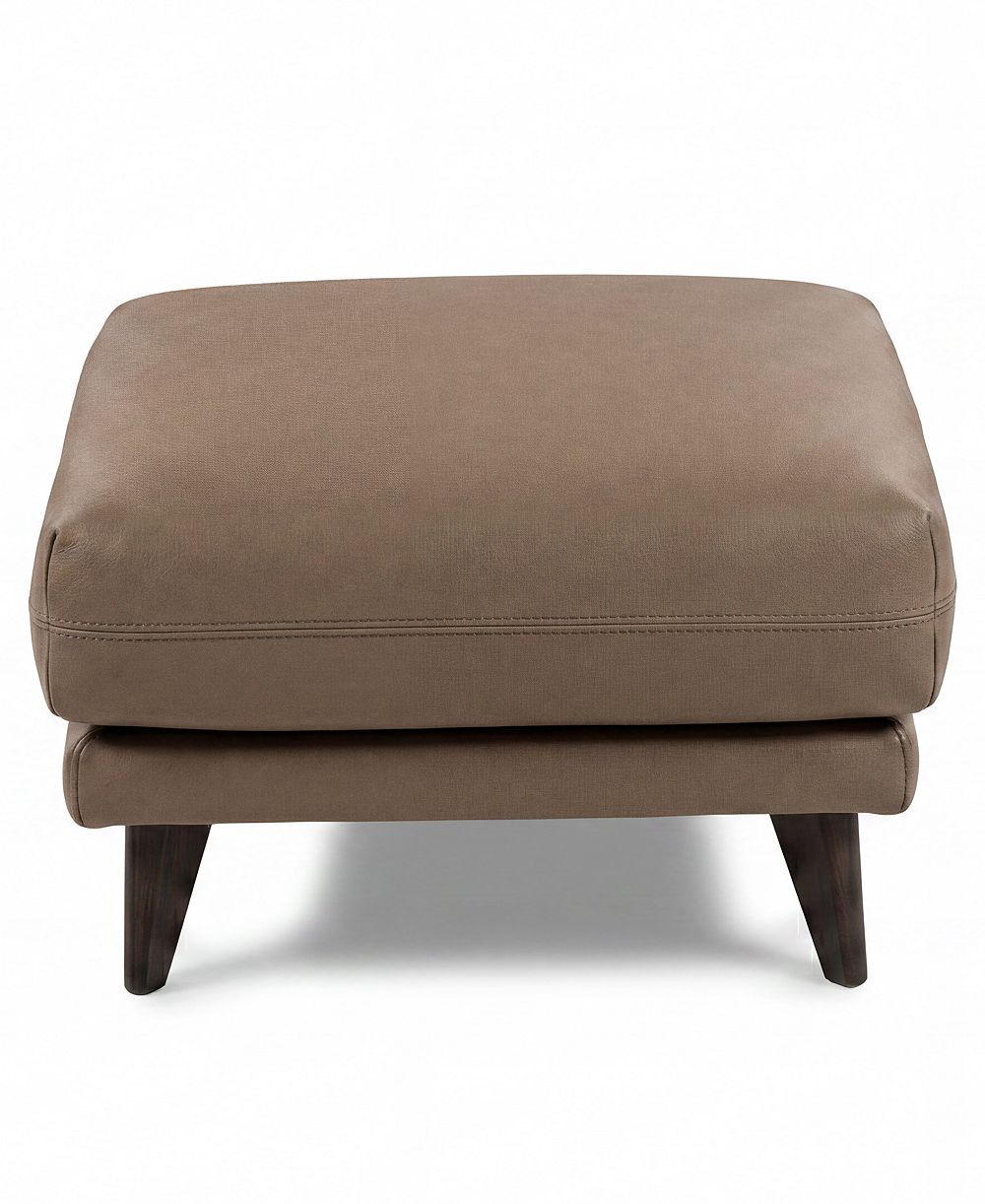 NICOLETTI HOME кожаная оттоманка Beatrice 28 дюймов, эксклюзив для Macy's