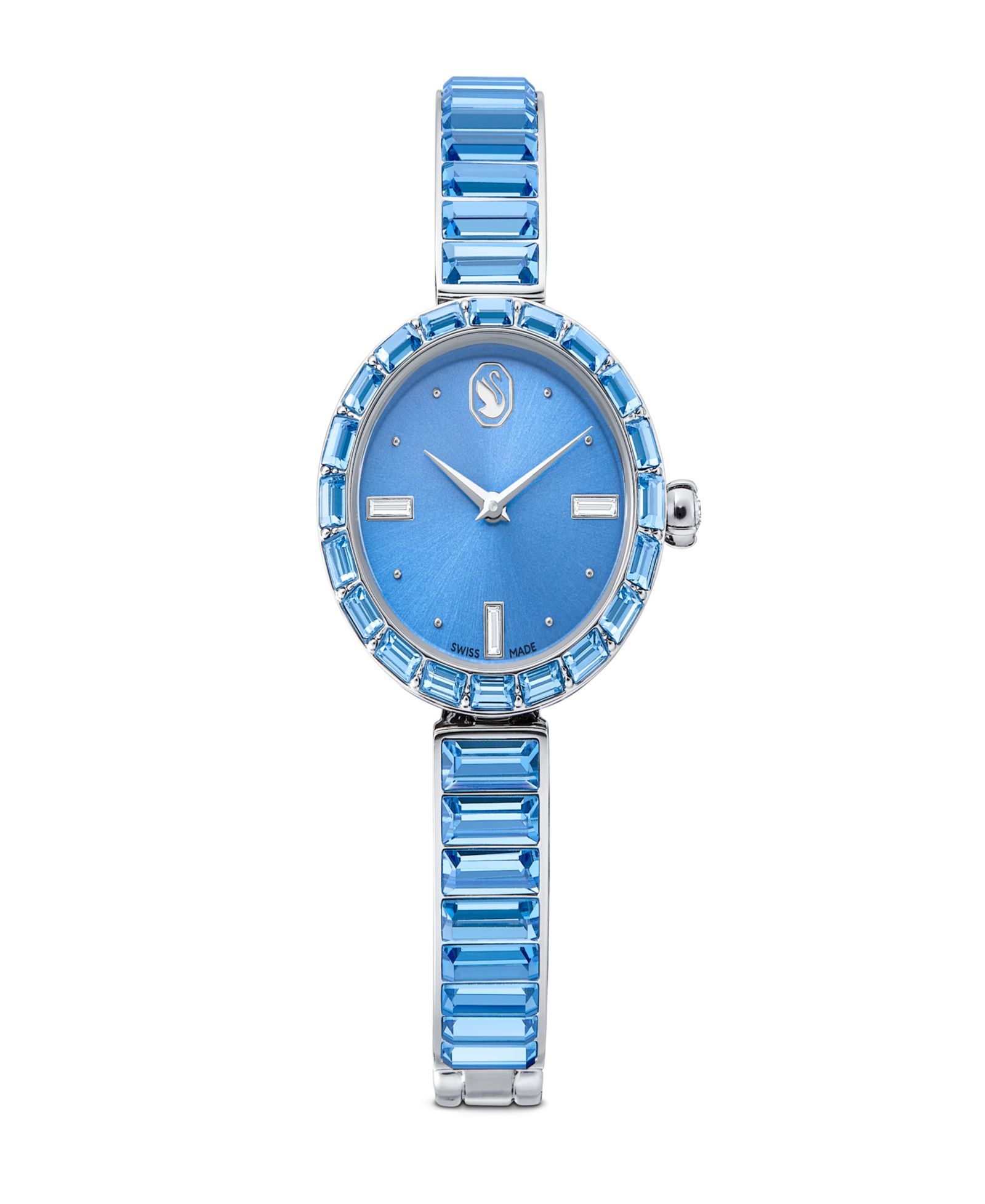 Браслет Swarovski Matrix Blue Stainless Steel 25 x 25mm