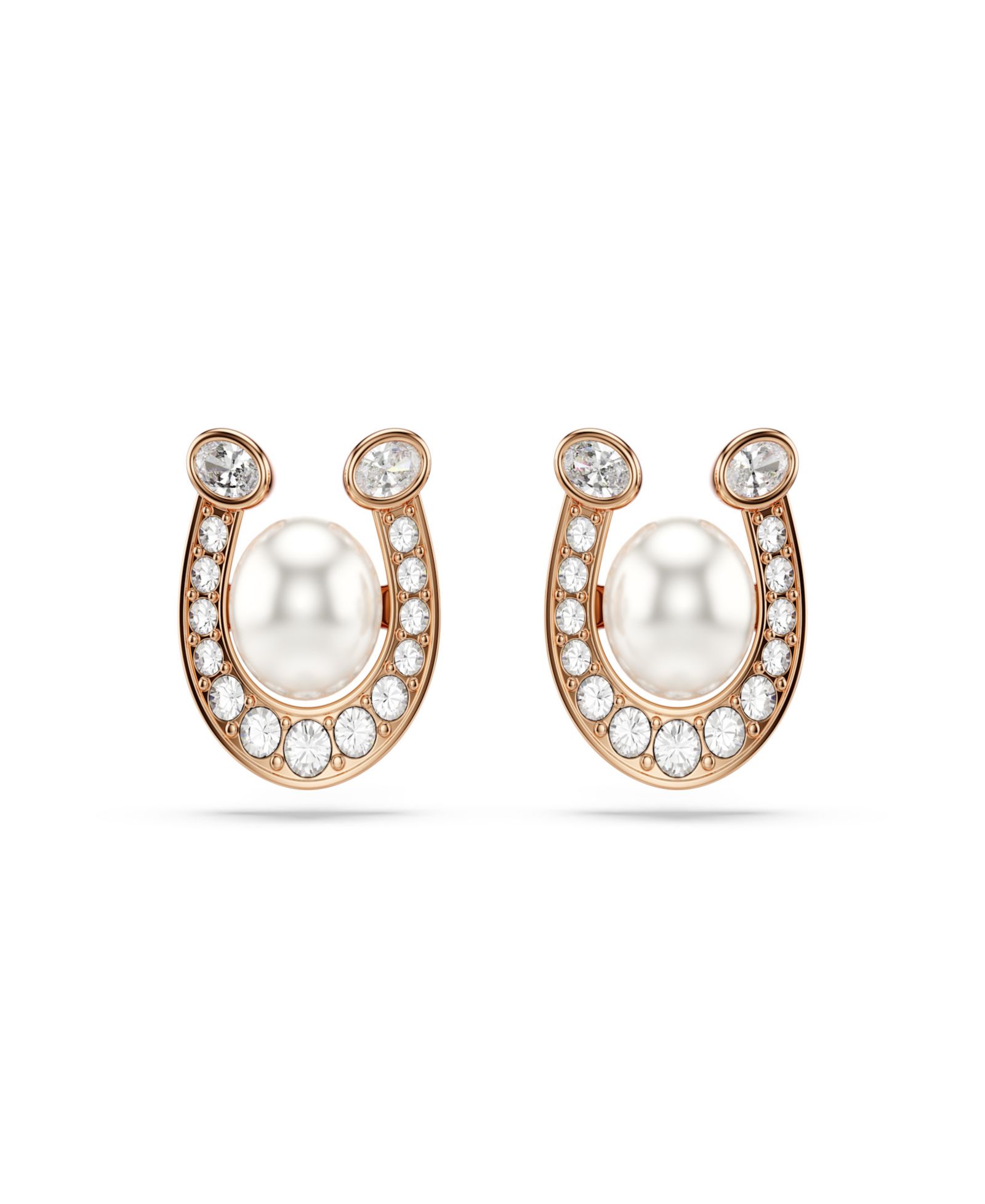Swarovski Rose Gold-Tone Plated Symbolica Stud Earrings