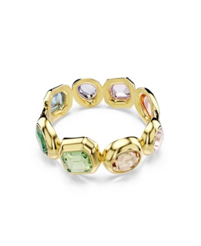Swarovski Gold-Tone Plated Gema Cuff Bracelet