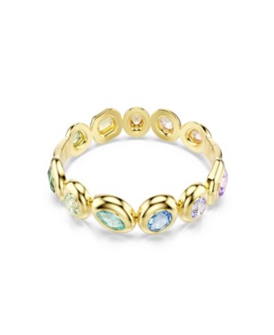 Swarovski Gold-Tone Plated Gema Bangle Bracelet