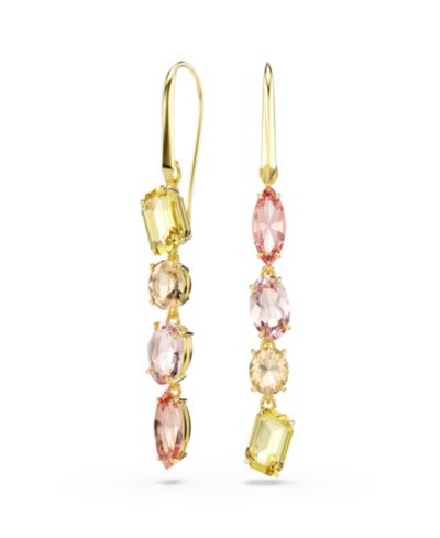 Серьги Swarovski Gold-Tone Plated Gema Drop