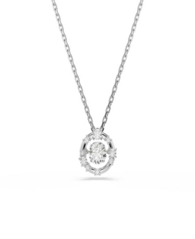 Swarovski Rhodium-Plated Starlit Sky Pendant Necklace