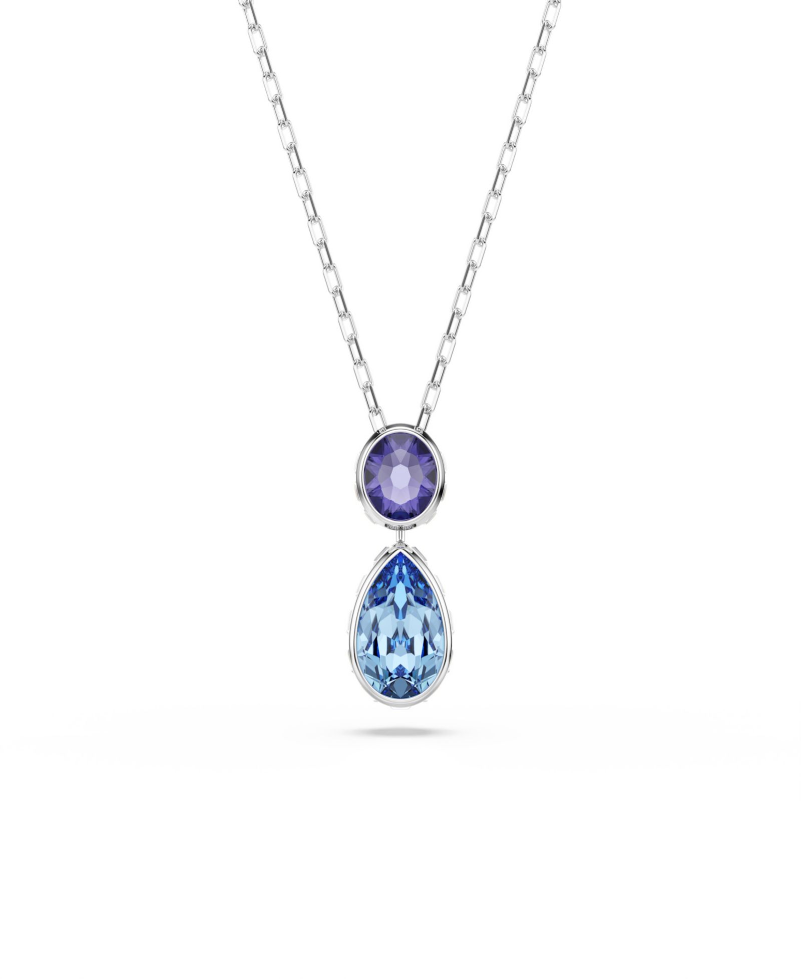 Подвеска Swarovski Rhodium-Plated Chroma Pendant Necklace