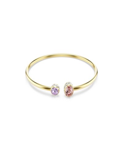 Swarovski Gold-Tone Plated Chroma Bangle Bracelet