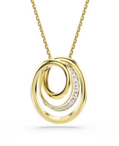 Подвеска Swarovski с позолотой