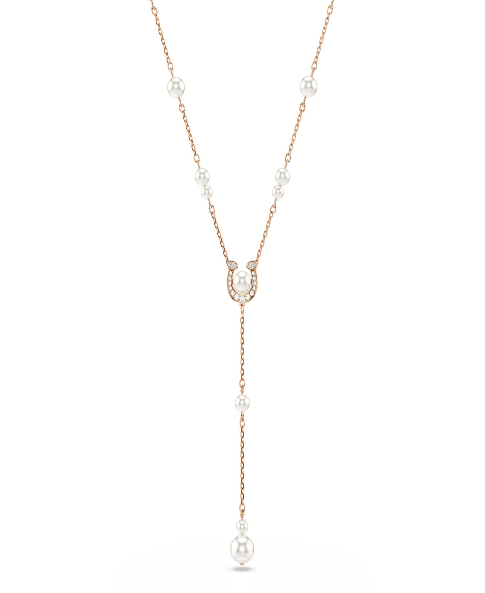 Swarovski ожерелье Symbolica Y с напылением Rose Gold-Tone