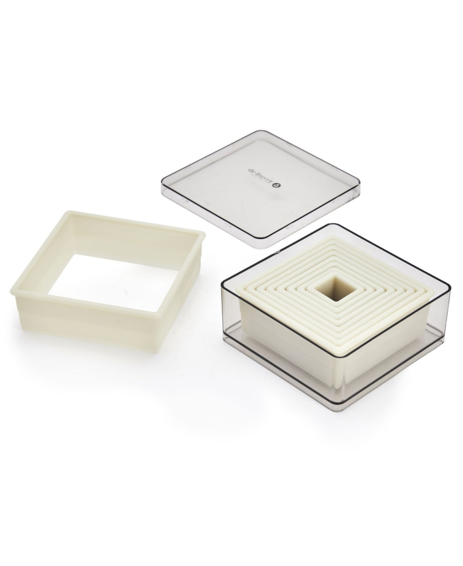 Набор кухонных инструментов De Buyer 9-Piece Square Cutter Set