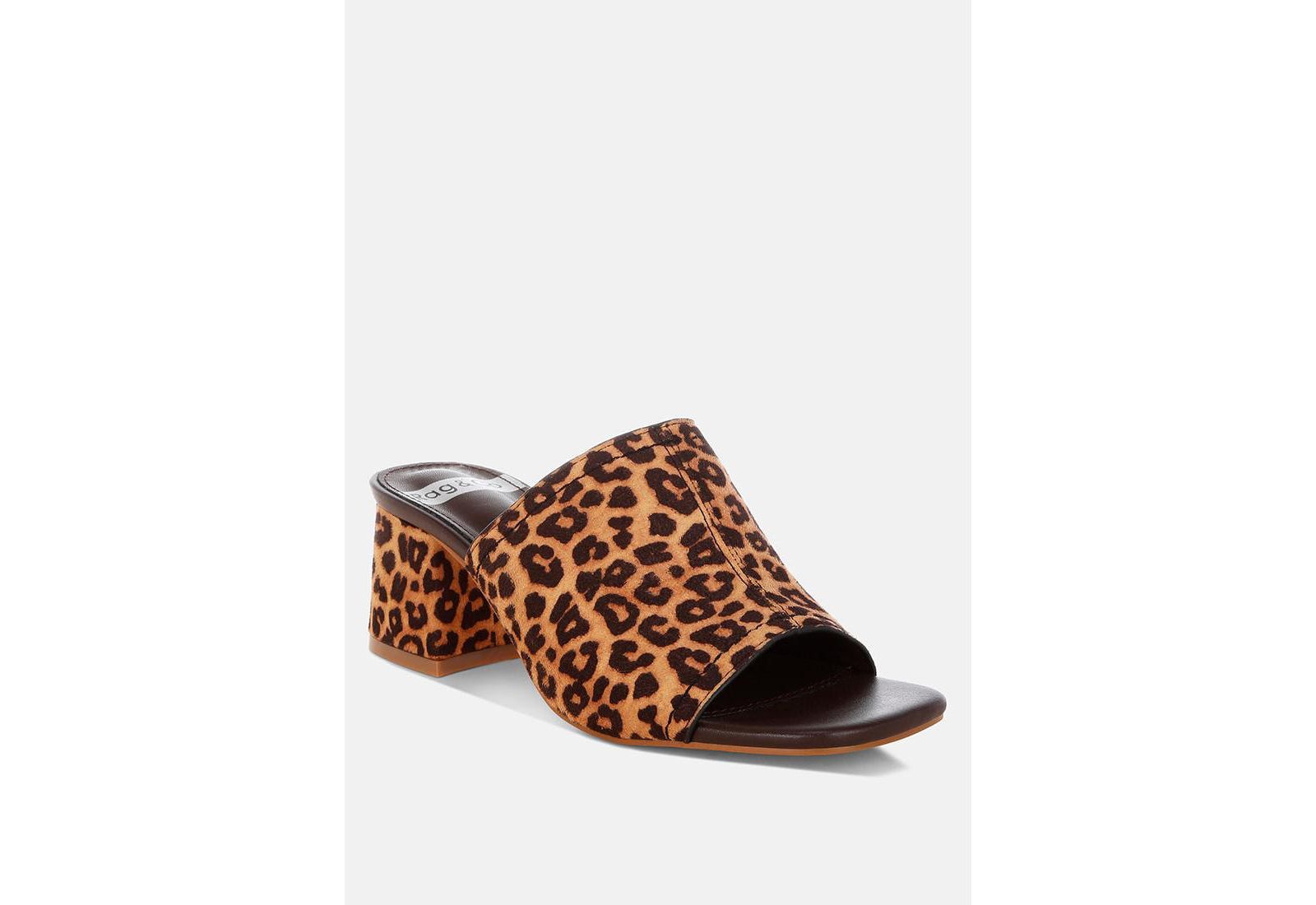 Rag and Co Womens Carmila Square Toe Block Heels