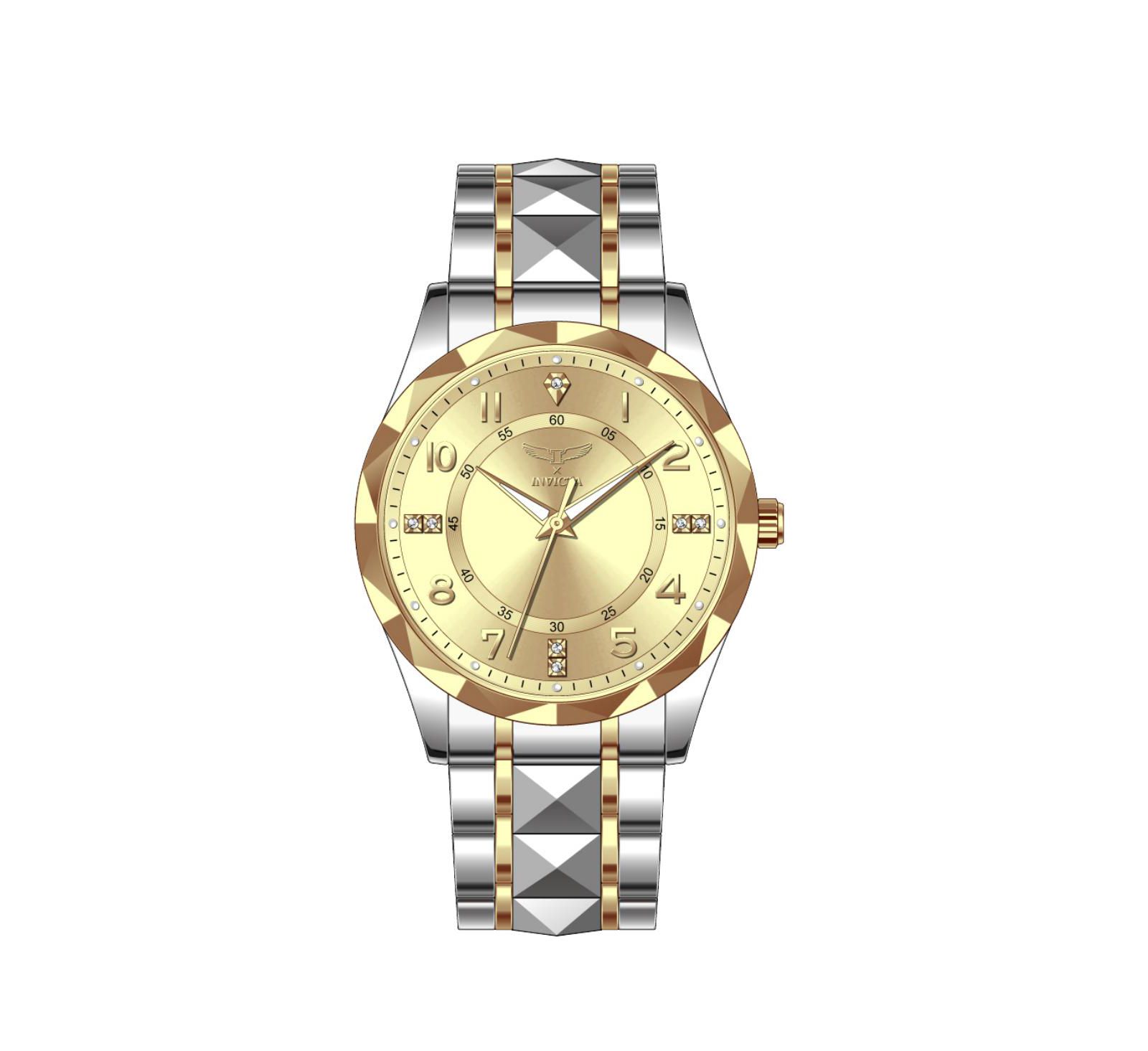 Invicta Men's 69022 Specialty Quartz PC21S Copper Dial Watch