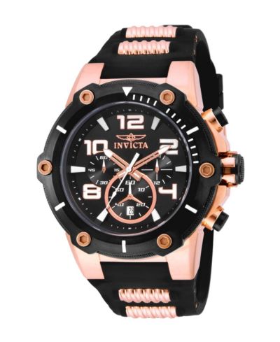Invicta Men's 17201 Speedway Quartz Chronograph Black Dial Watch