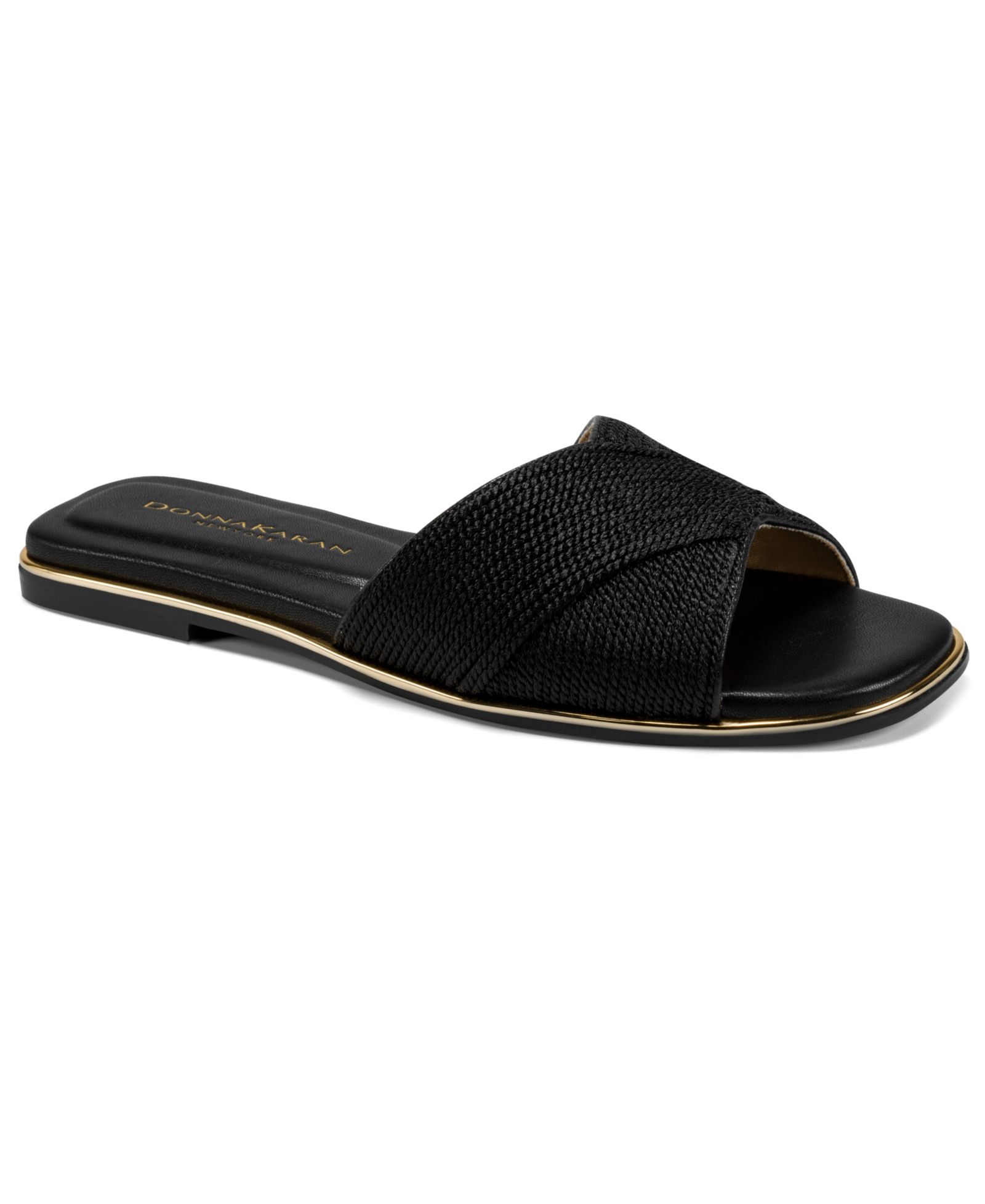 Donna Karan New York Women's Harmony Slip-On Flat Sandals