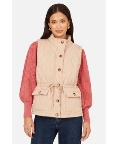 Женский стеганый жилет Yumi Quilted Utility