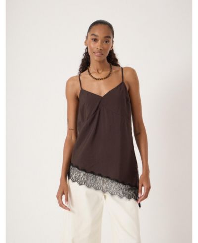 Женский топ Hush Marnie Asymmetric Lace Trim Cami
