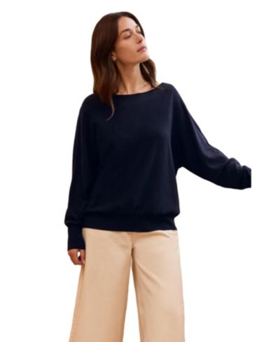 Celtic & Co. Women's Fine Knit Merino Relaxed Sweater